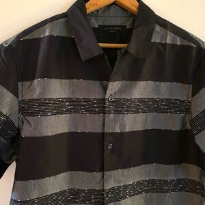 Elvis Inspired / 1950s Repro Border Medium Shirt by ALLSAINTS